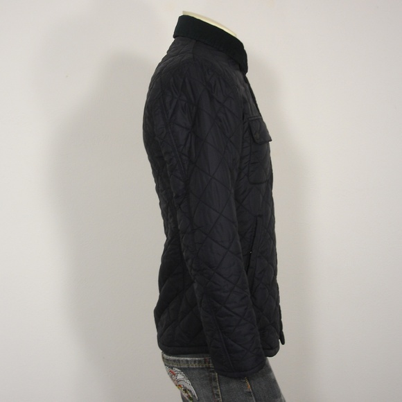Barbour Akenside Quilted Jacket Navy 
